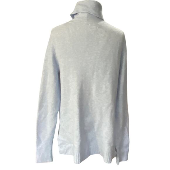 J. Crew extra Soft Sky Blue Turtleneck Sweater size Small - Picture 4 of 10